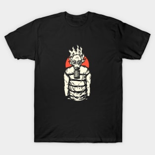 Man Gas Mask T-Shirt